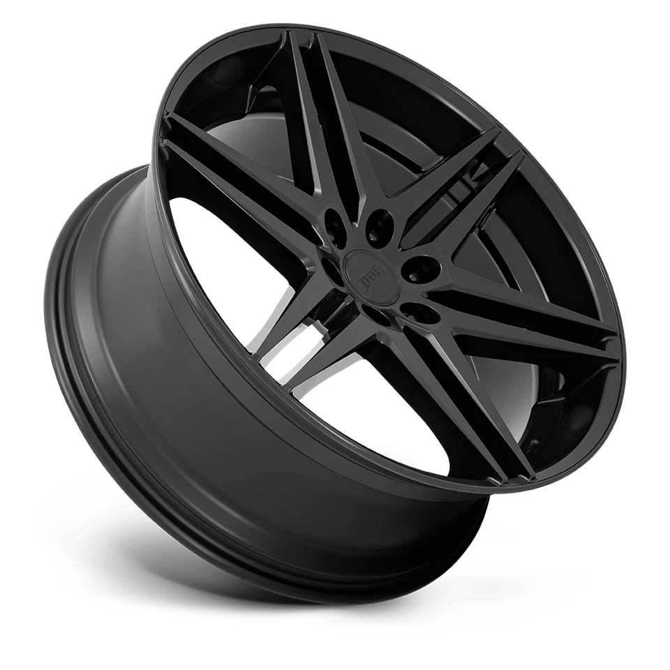 DUB S269 Dirty Dog 24X10 +25 Matte Black Wheel 6X139.7 6X5.5 (QTY 4) Foto 2 de 4