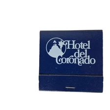 Vintage Matchbook Hotel del Coronado CA Full Unstruck Advertising