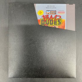 Bad Dudes NES 1989 Game Cartridge with Manual and Sleeve Nintendo System