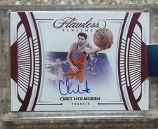 2023 Flawless -Chet Holmgren - Ruby AUTO /15 - AUTO /15