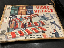 Vintage Video Village Board Game Complete Box...