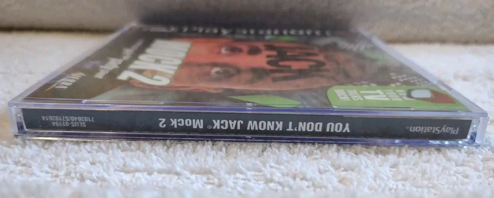 You Don't Know Jack Mock 2 - (PS1, 2000) *CIB* VGC* Black Label* FREE SHIPPING! - Image 4 of 4