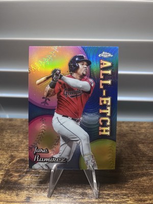 2024 Topps Chrome #CAE-17 Jose Ramirez Chrome All-Etch GUARDIANS