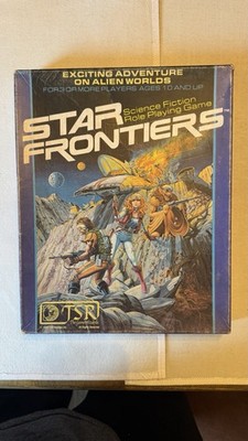 TSR Hobbies Star Frontiers 7007 Expanded Game Rules First Printing 1982 Complete