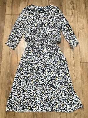 Joules Millie Midikleid Leoprint mit Taschen Damen Gr. UK 18 sehr guter Zustand #4 ''
