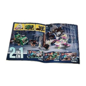 LEGO The LEGO Movie: The Flying Flusher 70811 - Instruction Manuals Only