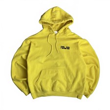 Polar Skate Co. Trippin Hoodie Yellow BAck Graphic - Mens Size Medium