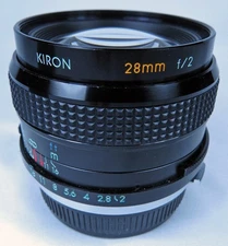 Kino Precision Kiron 28mm f/2 MC Olympus OM Mount