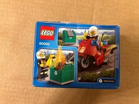 LEGO CITY: Fire Motorcycle (60000)-Brand New In Factory Sealed Box