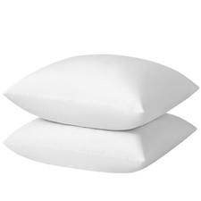 basic home Euro Pillow Inserts 28x28 - Down Feather 28x28, White