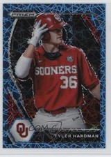 2021 Panini Prizm Draft Picks Blue Velocity Prizm Tyler Hardman #PDP153 0bl9