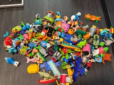 Kinder Surprise Egg Toys Lot Mixed Various Vintage Modern Mini Figures Smurfs