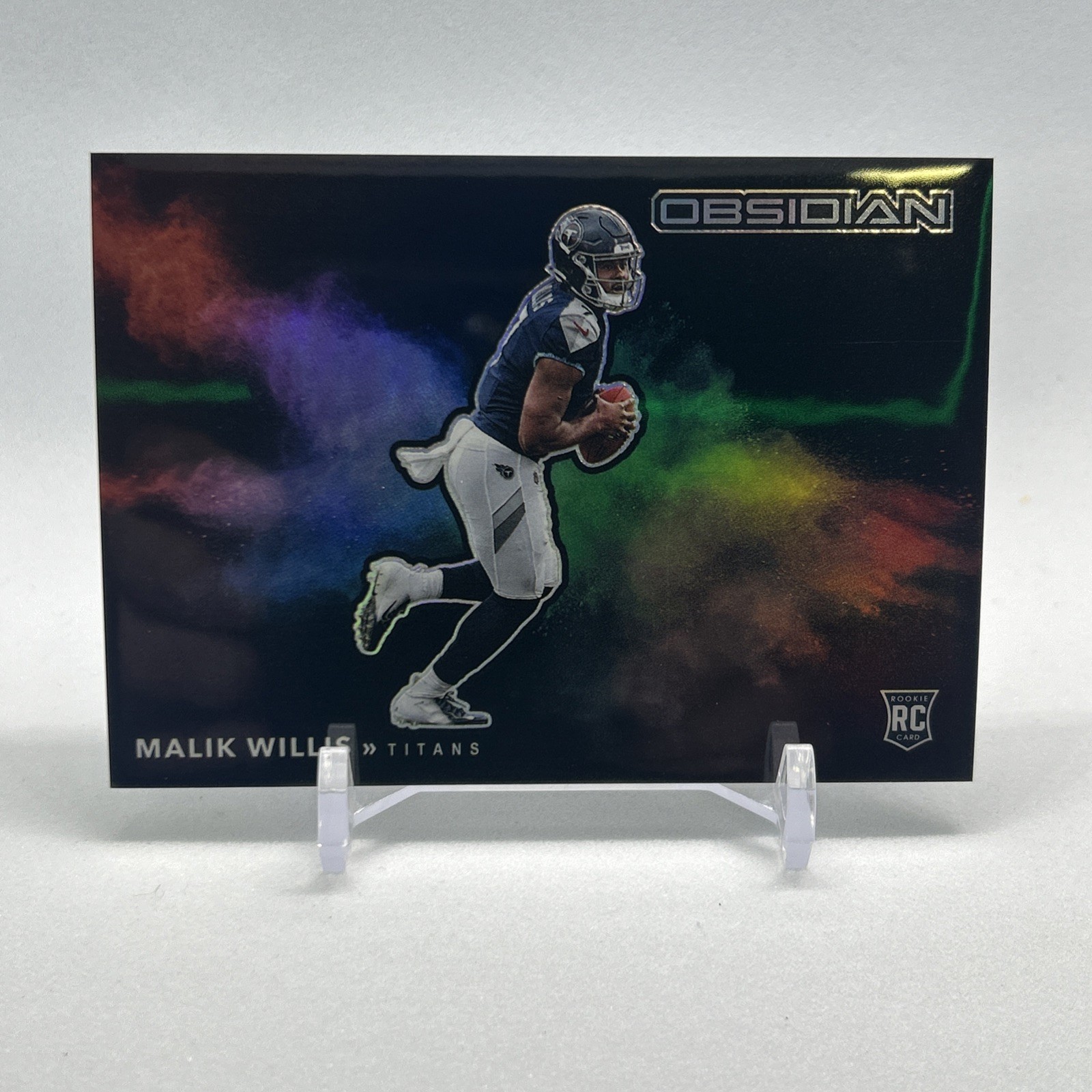 2022 Obsidian Malik Willis Black Color Blast SP Rookie Card RC Titans SSP/CH🔥