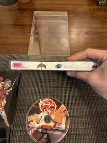 Magic Knight Rayearth Sega Saturn Working Designs CIB w/Reg Card Hikaru Variant!