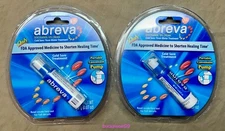 Abreva Cold Sore and Fever Blister Treatment Pump - 2g - EXP 1/26 - 2-PACK