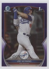 2023 Bowman Draft Chrome Purple Refractor /250 Joe Vetrano #BDC-91 0y2q