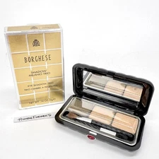 Borghese Satin EyeShadow Milano Shadow Trio FIRENZE BLUSH #93 New in Box Green