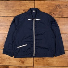 Vintage Coach Jacke L Windbreaker Blau