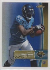 2012 Topps Finest Blue Refractor 91/99 Justin Blackmon #130 0c2