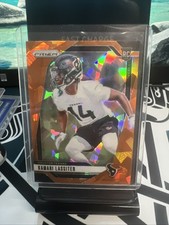 KAMARI LASSITER 2024 Prizm ORANGE CRACKED ICE PRIZM #360 ~ Texans ROOKIE