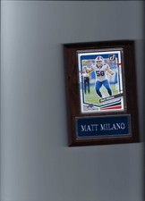 MATT MILANO PLAQUE BUFFALO BILLS FOOTBALL NFL   C
