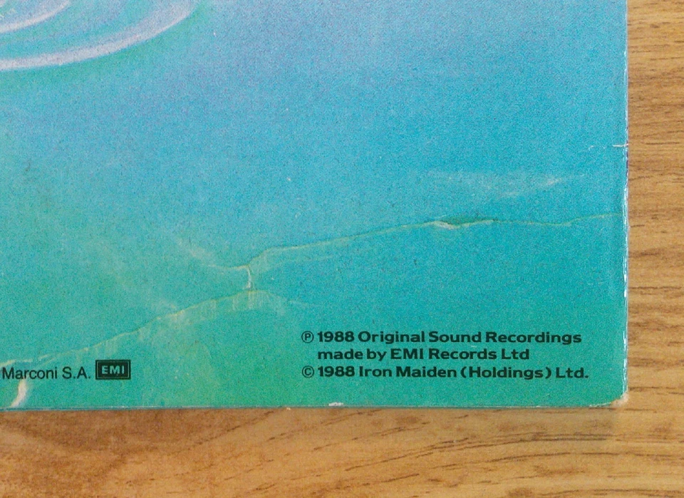 Iron Maiden Seventh Son of A Seventh Son LP 1988 - Bild 3 von 4