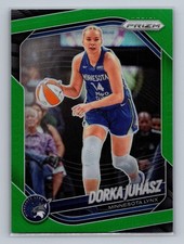 2025 Panini Prizm WNBA #109 Dorka Juhasz Green Prizms