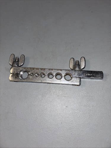 Double Tubing Pipe Flaring Tool 7 Sizes 1/2” 7/16” 5/16” 1/4” 3/16” 3/8” 5/8”