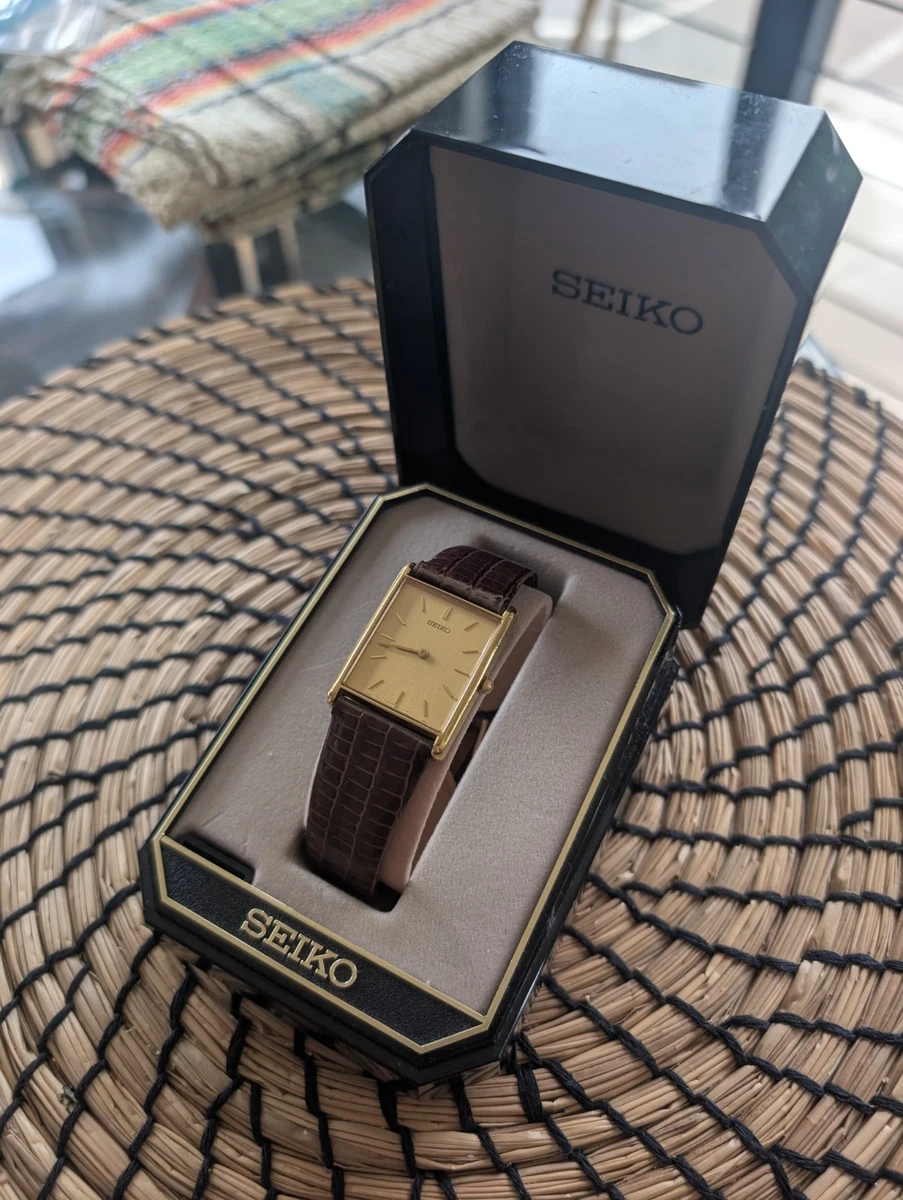 Seiko 5 Gold Plated Case Quartz Wristwatches for sale | eBay