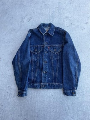 1970 s Levi s Type 3 Dark Blue USA Trucker Denim Jacket