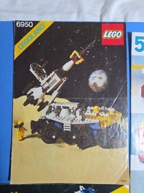 Vintage LEGO Instructions Lot 6950 Mobile Rocket Transport 577 Legoland Catalog