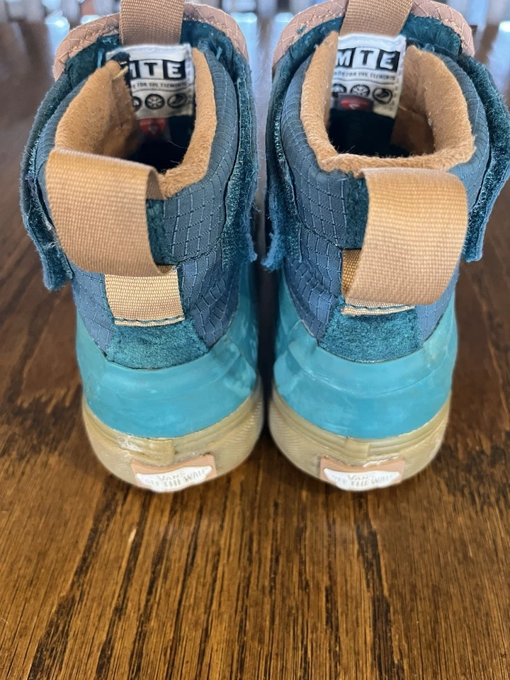 Niños Unisex Zapatos Vans Niños MTE Sin Cordones Hi Terrav Verde Talla Niños 3 Foto 3 de 4