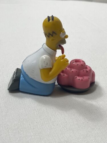 Vintage Subway Simpsons Donut Chasing Homer Simpson 1997 - Tested And Works - Picture 2 of 5