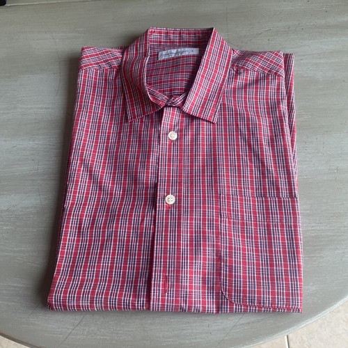 Cedar Woodstate Men's Red Check Shirt. Short Sleeve Size L...VGC