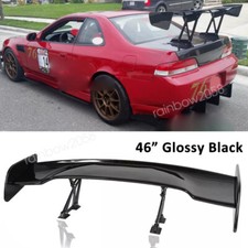 For Honda Prelude 90-01 46 Gt Style Adjustable Rear Spoiler Wing Trunk Lip Abs