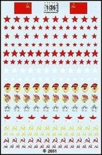 2651 - Decals Rote Sterne &middot; Gardeabzeichen&laquo; 1:35