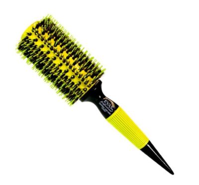 Professional Ceramic Hairstyling Brush Natural/Nylon Bristles CMS 3005 - Evas