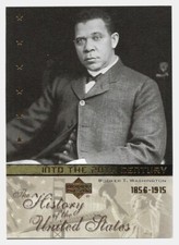 Booker T. Washington 20th13 2004 The History Of The U.S. Card NM-Mint