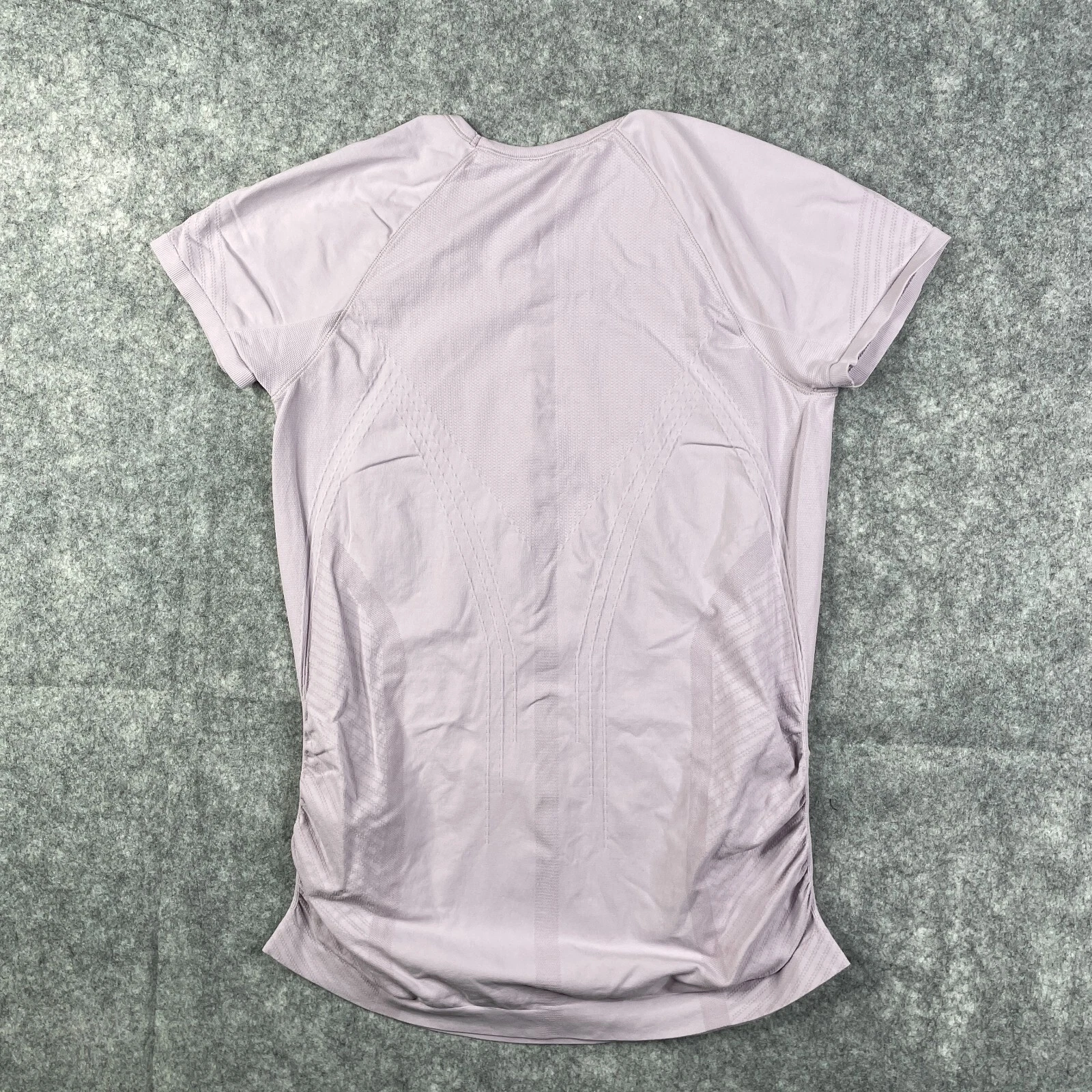 athleta crew curved hem performance athletic gym shirt