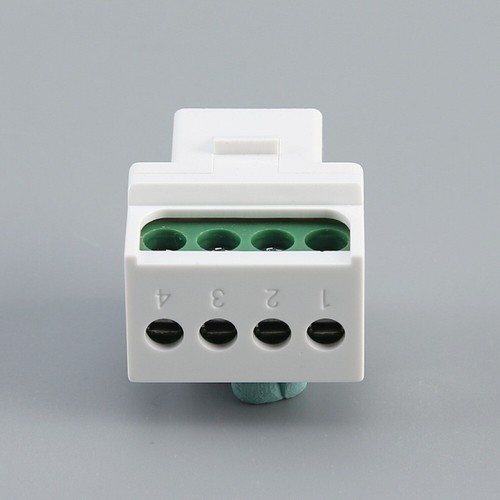 Gold-Plated RJ11 Cat3 Voice Telephone Jack Socket Module for Clear Communication - Photo 5/6