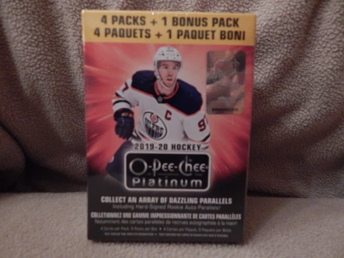 2019-20 Upper Deck O-Pee-Chee Platinum Hockey 3 Blaster Boxes - Factory Sealed