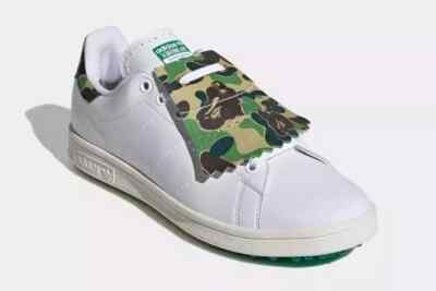 Size 9 - BAPE x adidas Stan Smith Golf 30th Anniversary for sale