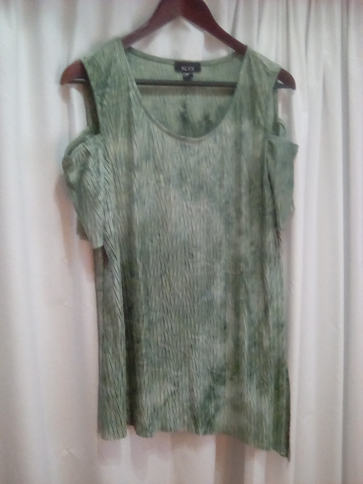 Camicetta donna Alyx girocollo casual spalle nude manica corta taglia M