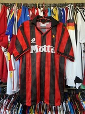 MILAN 1993 1994 HOME FOOTBAL SHIRT SOCCER JERSEY KAPPA sz XL MEN