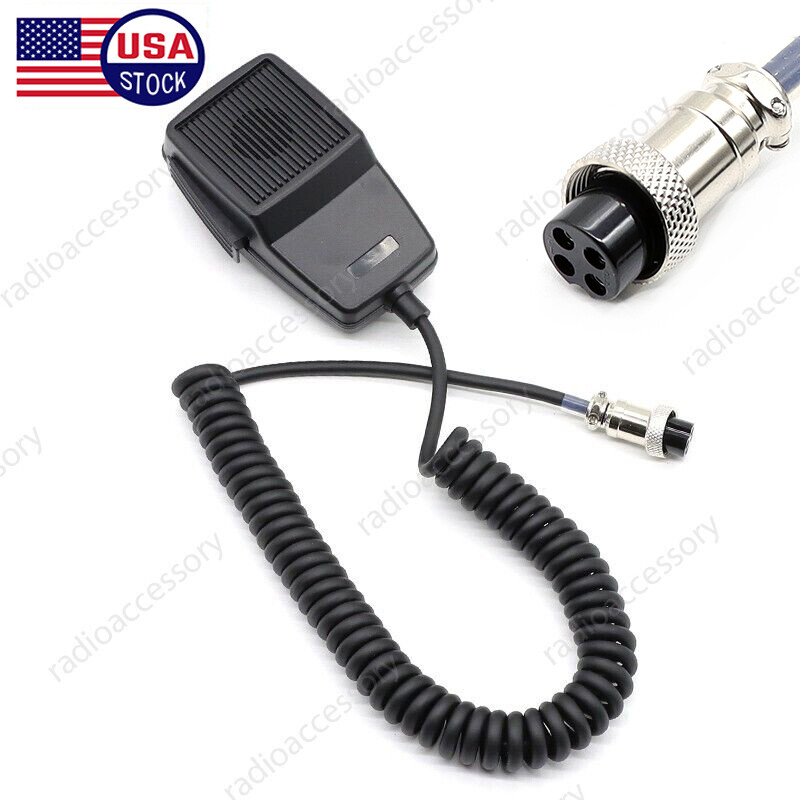 NEW 4-Pin Dynamic Mic For YAESU FT-101 FT-101E FT-101ZD FT