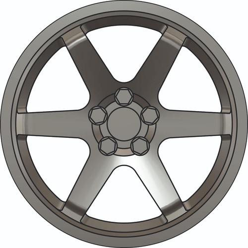 1/64 SCALE WHEELS & TYRES - 3D PRINTED FOR HOT WHEELS AND MATCHBOX CUSTOMS - Picture 103 of 432