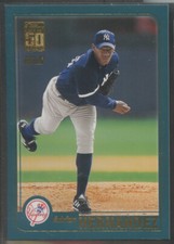 2001 Topps Traded #226 Adrian Hernandez New York Yankees