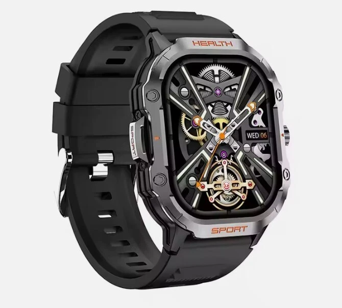 Smartwatch 2024 K24 Amoled de 2,1pulgadas asistencia voz IA Bluetooth llamada... - Imagen 4 de 4