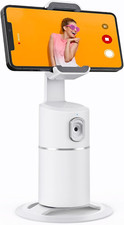 Auto Face Tracking Phone Holder, No App Required, 360  Rotation Face Body Phone