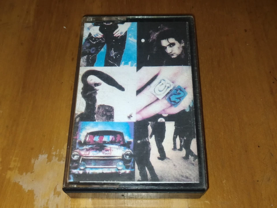 U2 - Achtung Baby ULTRA RARE cassette Venezuela Rodven 1993 VG+/VG+ - Image 2 of 4